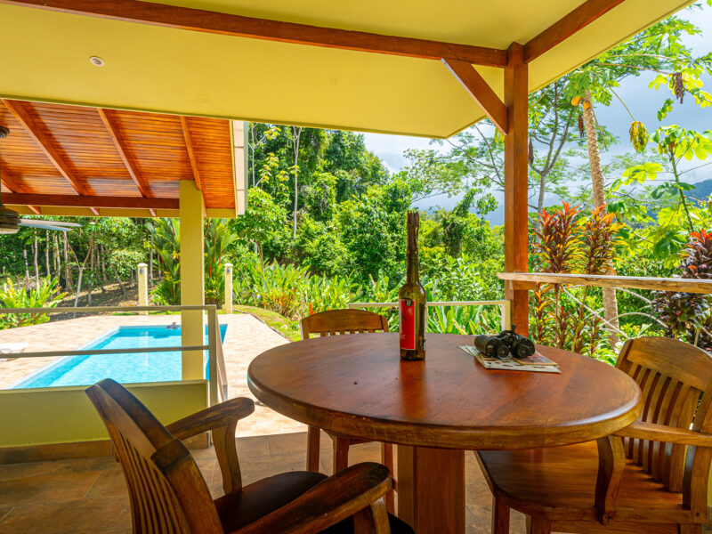 Oasis de Montaña con Vista al Mar y Casa de Huéspedes en Ojochal